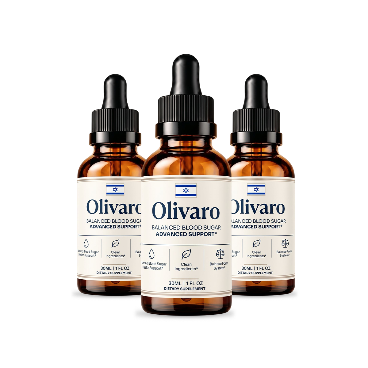 Olivaro™ Balanced Blood Sugar — 3 bottles